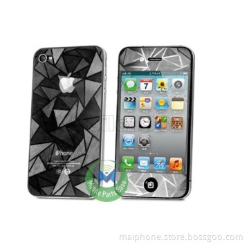 Diamond Screen Protector for iPhone 5 4 4S(Front and Back)